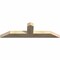Ekena Millwork Portland Rough Sawn Timber Gable Bracket, Douglas Fir, 60"W x 17"H x 4"D x 6"F, 7/12 Pitch GBW060X17X0406POR00RDF - alternate 5